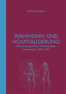 Produktbild von Wahnsinn und Hospitalisierung