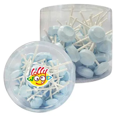 Productafbeelding van Lollywood Dextrose Lollie Blauw - 500 gram