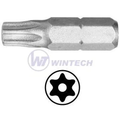 Produktbild von Bit T10 - 25mm, WITTE mit Bohrung / Packung 1 St.