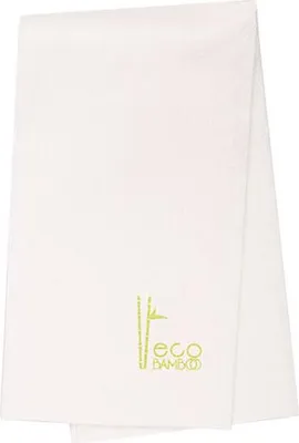 Produktbild von Bambusservietten weiß 1/8 40 x 40 cm 25 Stück.