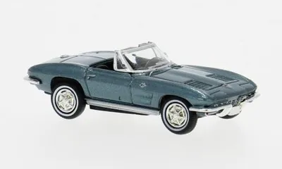 Produktbild von Brekina 18027 - 1/87 Chevrolet Corvette C2 Cabrio, grün - Neu