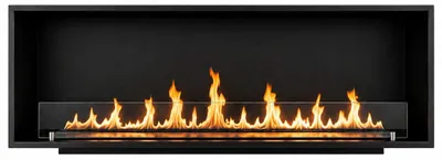 Produktbild von SATURNO150 TOPLINE 150x50 Wandkamin mit Bioethanol