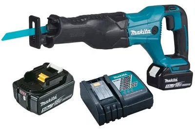 Image de Scie récipro 18V + 2 batteries 5Ah + chargeur + coffret - MAKITA - DJR186RTE