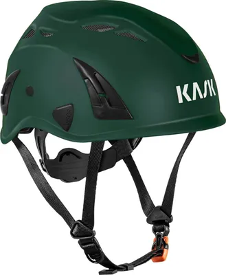 Image de Casque de protection KASK Superplasma AQ, casque d'escalade industriel - casque de sécurité au travail, molette, Sanitized, EN397 couleur:vert foncé