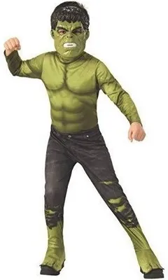 Zdjęcie produktu dla Rubies - Oficjalny kostium Avengers Hulk, duży, 8-10 lat, wzrost 147 cm RUBIES