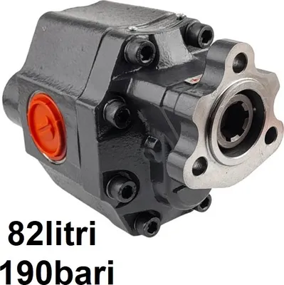Image de Pompe hydraulique à engrenages 82lt 190bars fixation en 3 vis | 16300820169