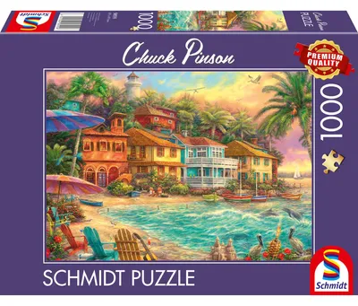 Image de Chuck Pinson : Le temps des îles (1000 pièces)