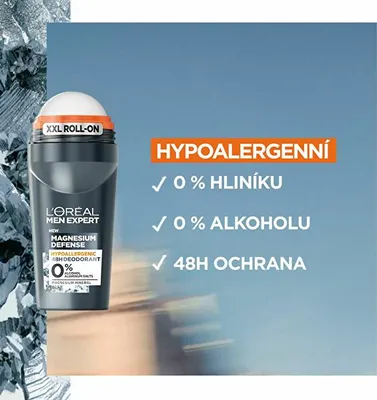 Image de Hypoallergenic Men Expert Magnesium Defense (déodorant à bille) 50 ml