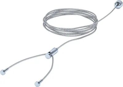 Produktbild von Eglo 65534 Seilabhängung Stahl 250cm Chrom