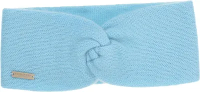 Seeberger Edles Stirnband aus reinem Cashmere in blau