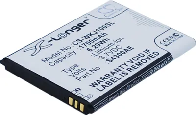 Immagine prodotto di TECHTEK Batteria compatibile con [Wiko] Jimmy sostituisce S4300AE