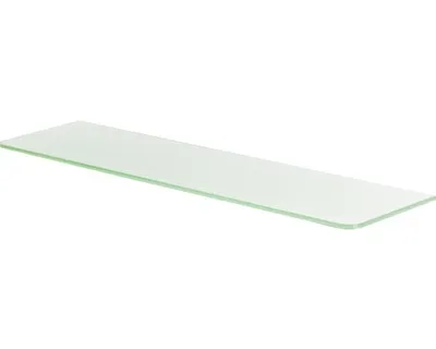 Produktbild von Glas-Regalboden Standard B 80 x T 20 x H 0,8 cm, satiniert