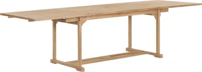 Obrázek produktu pro vidaXL 9 ks Zahradní jídelní set 180-280 x 100 x 75 cm Teakové masivní dřevo