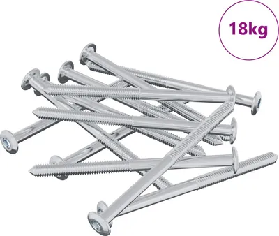 Immagine prodotto di vite vidaXL 1200 pezzi Argento M6 x 85 mm Acciaio