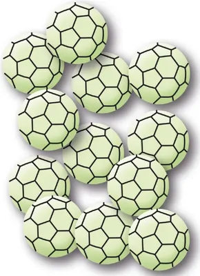 Produktbild von Herma Gmbh Soccer Mini Glow In The Dark Face Art Aufkleber Grün Grün One Size