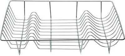 Produktbild von Famanu Abtropfgestell aus Edelstahl - Silber - 45 x 35 x 10 cm
