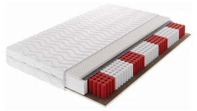 Produktbild von Masseno Multipocket Taschenfederkernmatratze 140x200, H3/H4, Höhe ca.: 20 cm, Matratze ERVADO MULTI