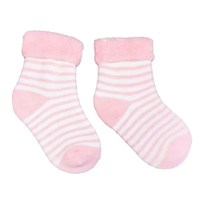 Produktbild von Baby Kuschelsocken aus Baumwolle Frottee Hellrosa Größe 15-16