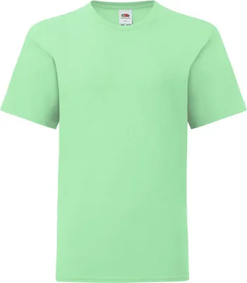 Image de Fruit of the Loom - "Iconic 150" T-Shirt für Kinder BC4731 (152) (Mint)