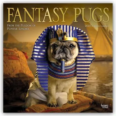 Obrázok produktu pre Kalendár "Fantasy Pugs - Fantasy Möpse 2027" na 16 mesiacov