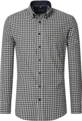 Produktbild von Casa Moda - Comfort Fit - Herren Freizeit Hemd Langarm (444340000), Größe:XL, Farbe:Grün (301)