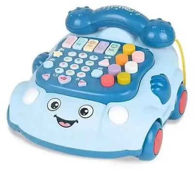 Immagine prodotto di Bavytoy Telefono da tirare, blu