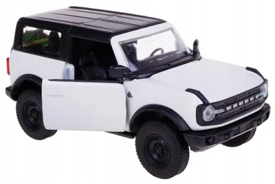 Produktbild von Welly Ford Bronco 2023 Modellauto 1:34-39 Weiß