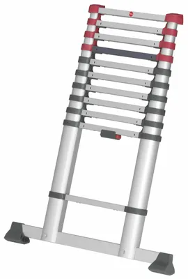 Immagine prodotto di Hailo-7113-112-Scala telescopica in alluminio FlexLine 320 con 11 gradini