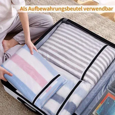 Produktbild von Grosse Waschbeutel aus Baumwolle