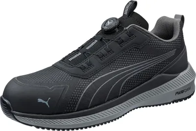 Produktbild von Puma Sicherheitsschuh Slide black Disc low S1PS nach EN ISO 20345:2022 S1PS ESD FO HRO SR Größe 45