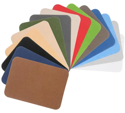 15 Bügel-Patches für Kleidungsreparatur, 7,5 x 10,9 cm, Baumwolle