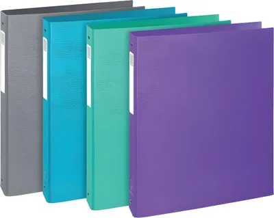 Produktbild von Exacompta Ringbuch Teksto, DIN A4, 30 mm, 4 Ringe, lila