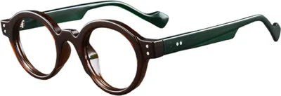 Produktbild von 1 Paar Blaulichtfilterbrille mit Antireflexbeschichtung, Alterssichtigkeitsbrille, UV400-Schutzbrille, Augenentlastung, Blendschutzbrille