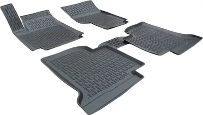 Image de 3D Tapis De Sol en Caoutchouc Premium Pour Volkswagen Amarok 2010-2016, Bord Haut, Noir, Antidérapant, Toutes Saisons