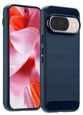 Obrázok produktu pre kartáčovaný zadný kryt imoshion pre Google Pixel 10 - tmavomodrý