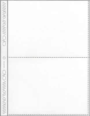 Produktbild von Sammelhülle A4 100er 2 Taschen glasklar, Taschenformat A5, 140µ, PP