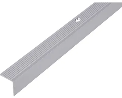 Produktbild von ALBERTS Treppenkanten Schutzprofil Aluminium silberfarbig eloxiert 1000x19x19 mm