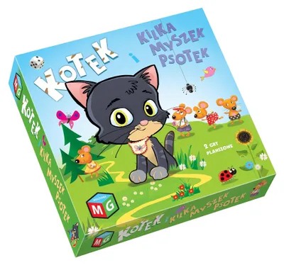 Obrázok produktu pre Multigra Gra planszowa Kotek Kilka Myszek Psotek