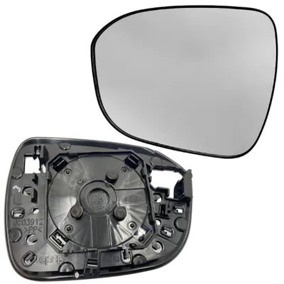Produktbild von BILMAX Links Außenspiegelglas Ersatz für Nissan Qashqai J12 2021-2024 | Juke F16 2019-2024, Unbeheizbar, mit Trägerplatte (Fahrerseite)