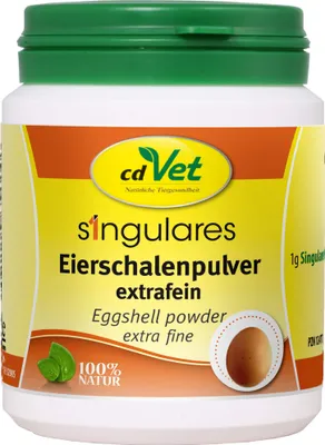 Productafbeelding van Singulares Eierschalenpoeder, extra fijn, vetvrij, 90 g