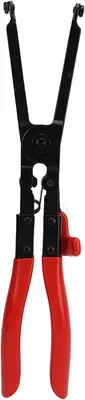 Imagen del producto de Pinza para abrazaderas de escape de acero al carbono, con mango antideslizante, para abrir clips de escape