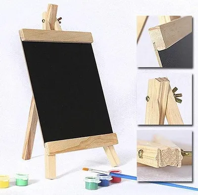 Productafbeelding van Famanu Mini-displaystandaard, 20 x 36 cm - Zwart