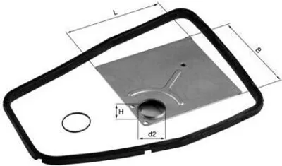 Produktbild von MAHLE HX 88D Hydraulikfiltersatz AT Automatikgetriebe für BMW 3 Limousine (E36)