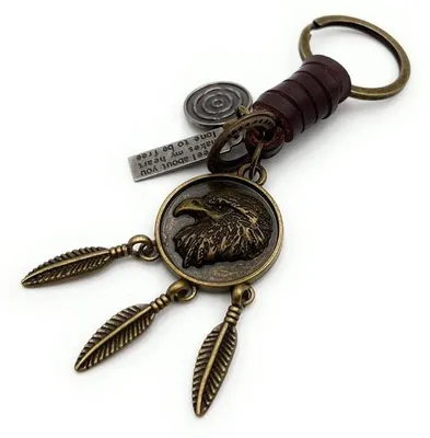 Produktbild von Indische Bronzehalsketten mit Lederband