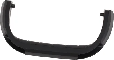 A black plastic handle for a pressure washer.