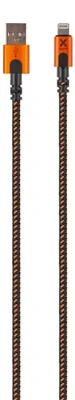 Image de XTORM USB zu Lightning Kabel 1.5m sw-or CXX002 USB TO LIGHNT.CABLE 1.5M