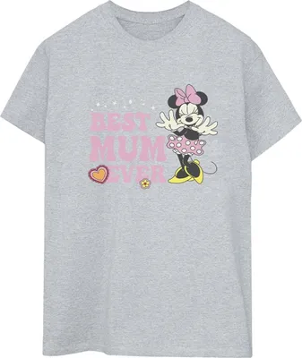 Produktbild von Disney - "Best Mum Ever" T-Shirt für Damen BI38860 (M) (Grau)