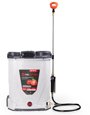 Obrázek produktu pro Akumulátorový zádový postřikovač MAPOWER 16 l 5,5 baru
