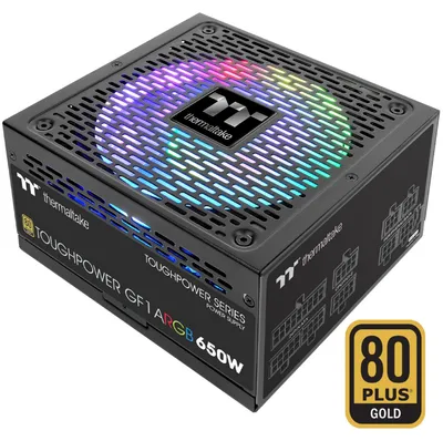 Produktbild von Thermaltake Toughpower GF1 ARGB 650W, PC-Netzteil, (4x PCIe