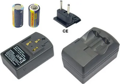 Obrázek produktu pro Baterie + nabíječka pro CANON Panasonic Kondak CR123A,DL123A